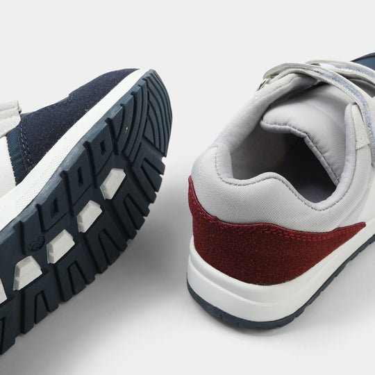 Boys Jogger G619-X3-Whte/Navy