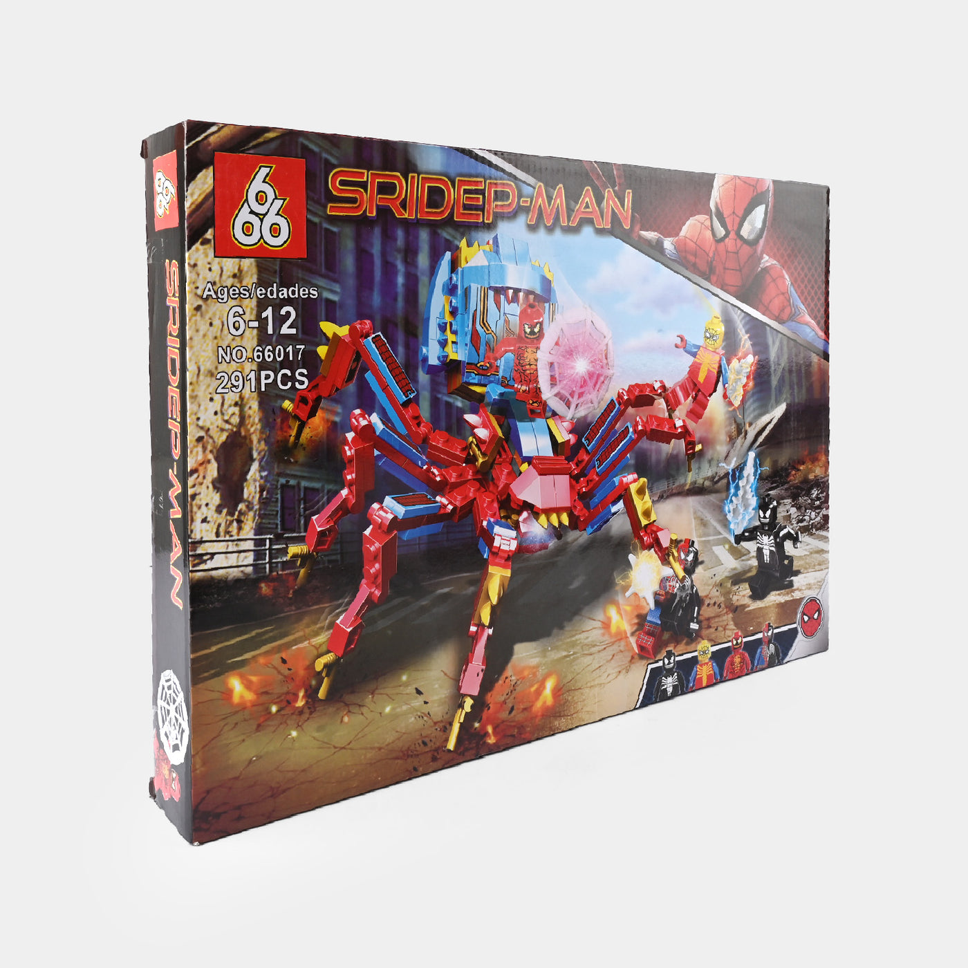 Super Action Heroes Block Set "291PCs" For Kids