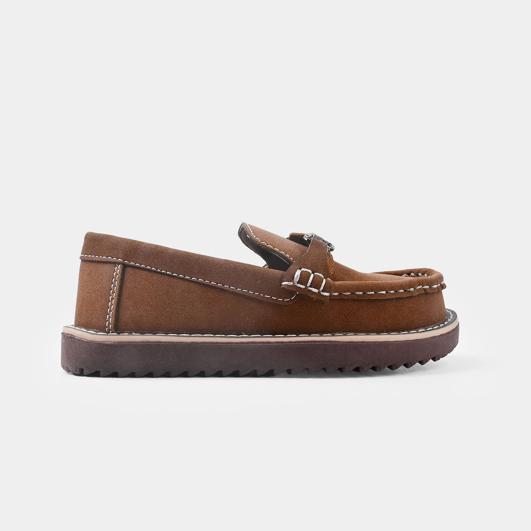 Boys Loafer CS-001-CAMEL