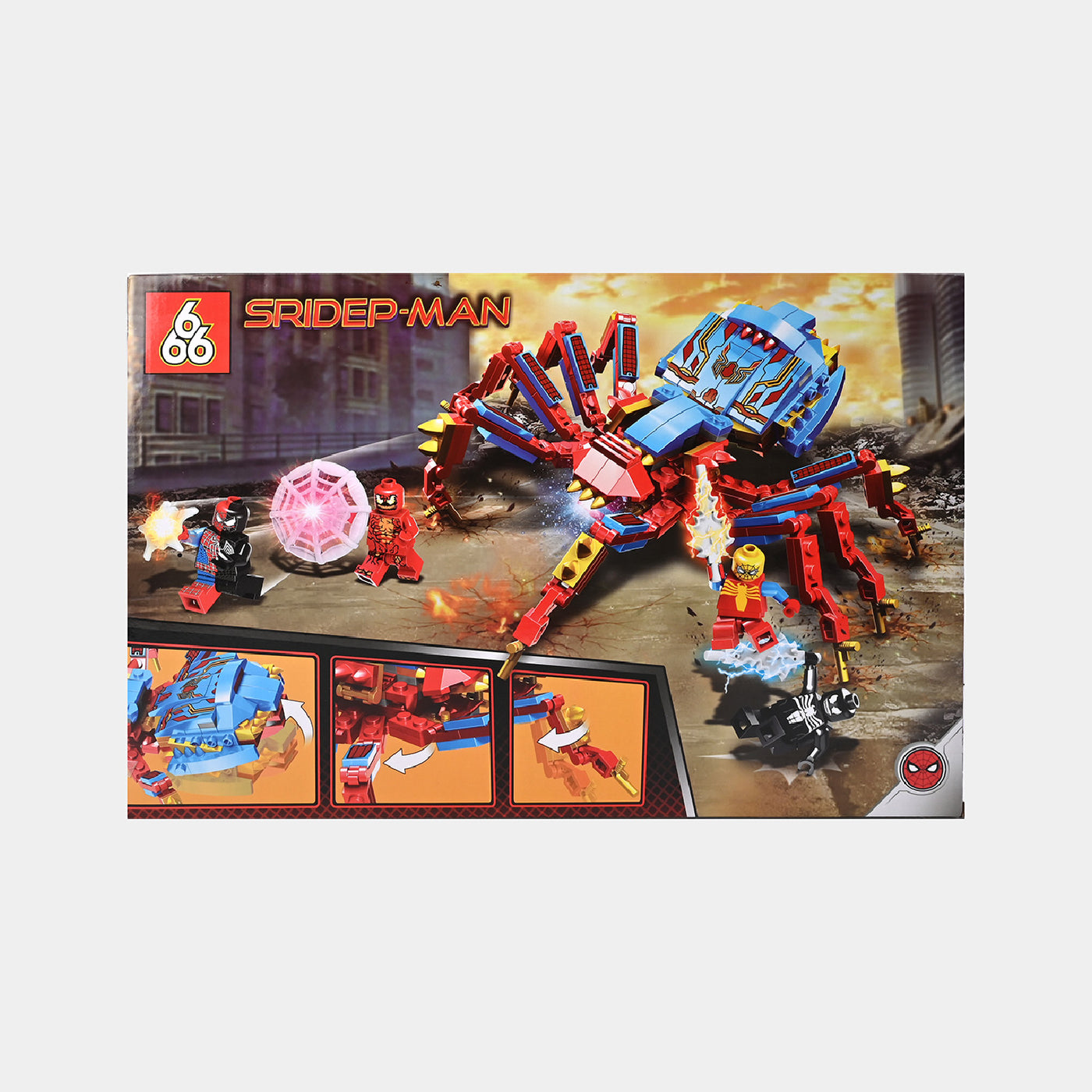 Super Action Heroes Block Set "291PCs" For Kids