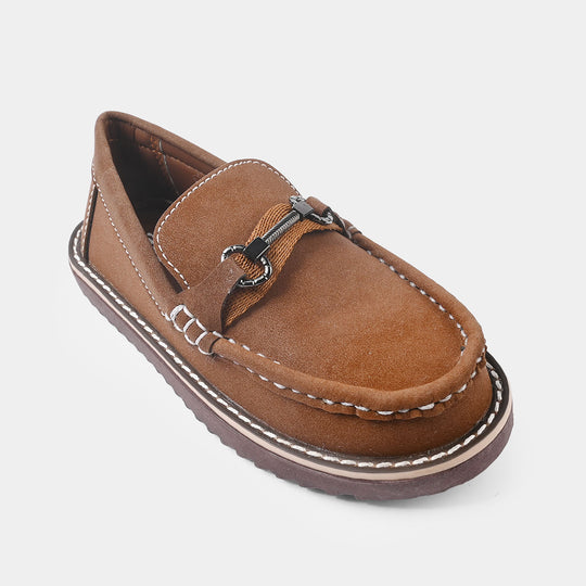 Boys Loafer CS-001-CAMEL