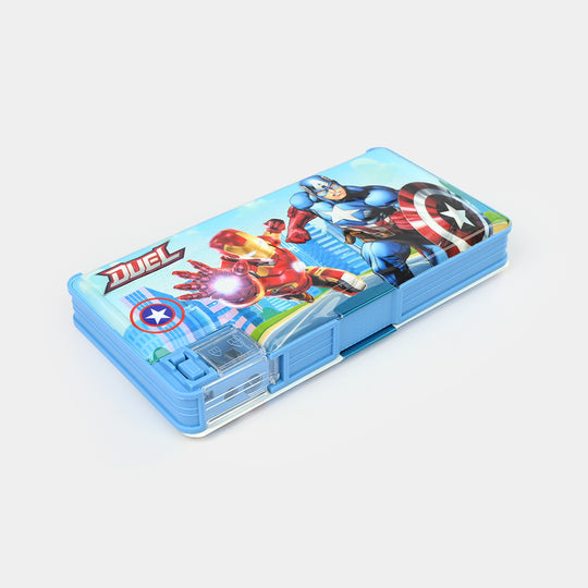 Double Sided Multi-functional Magnetic Pencil Box