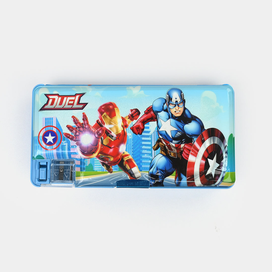 Double Sided Multi-functional Magnetic Pencil Box