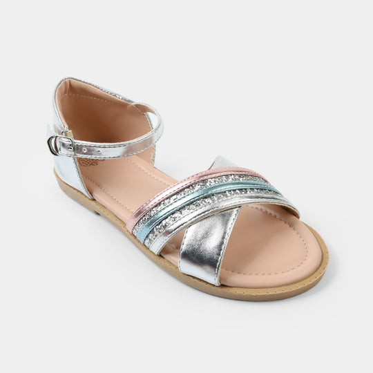 Girls Sandal AS-S03-SILVER