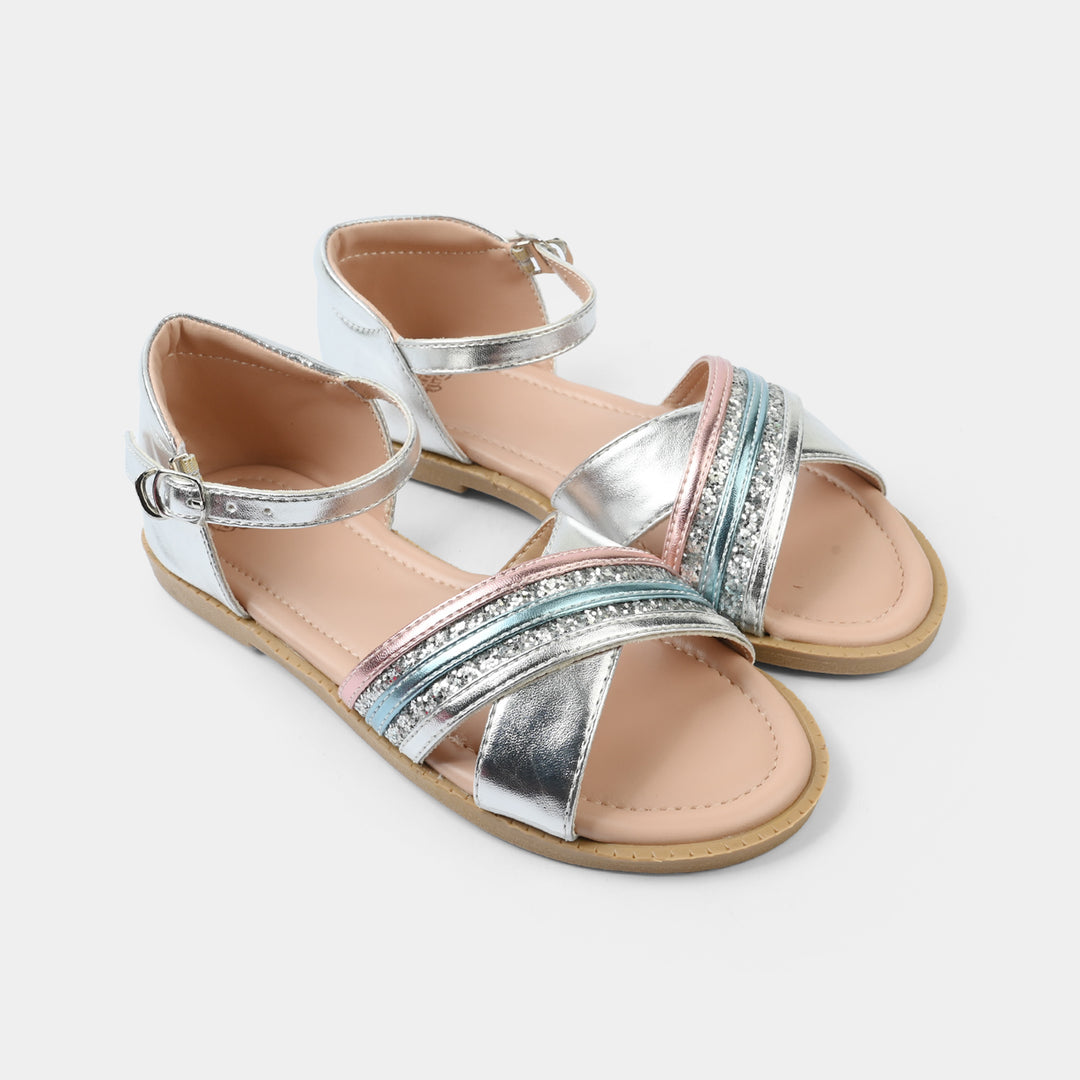 Girls Sandal AS-S03-SILVER