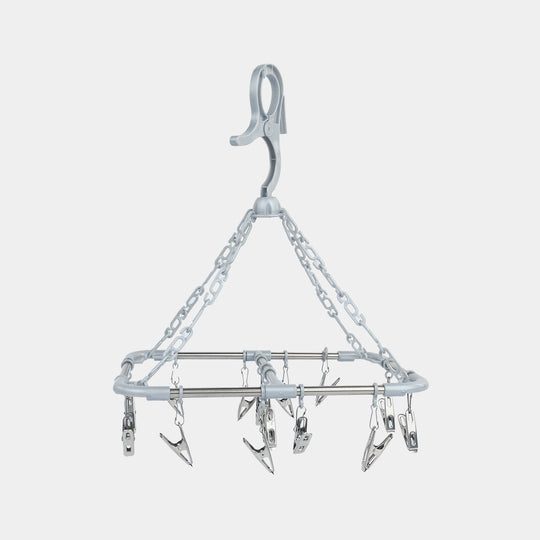 Baby Cloth Hanger With Clips