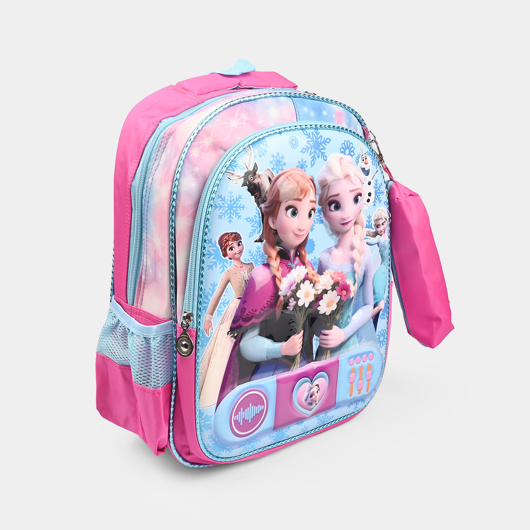 3D Embossed Character Kids School Bag/Backpack