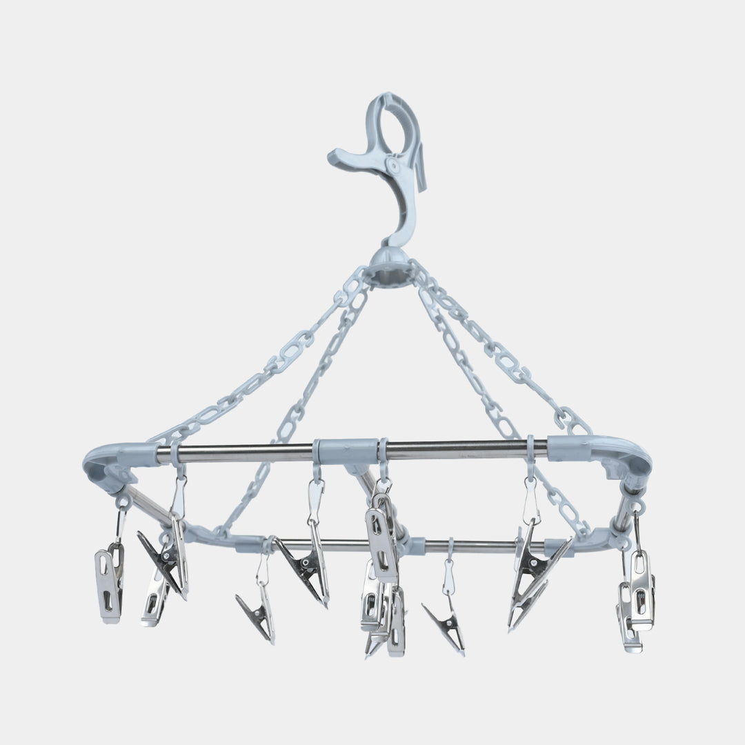 Baby Cloth Hanger With Clips