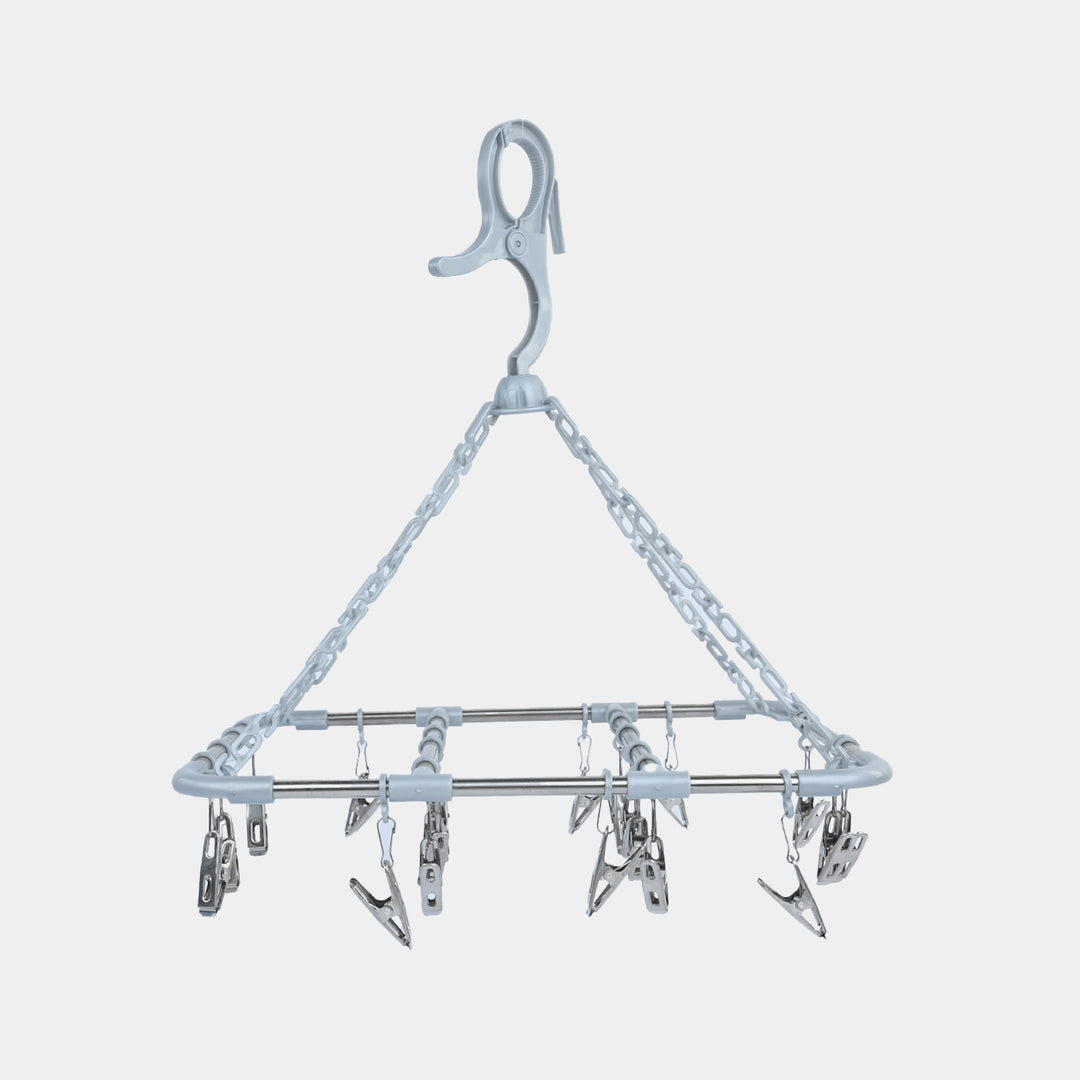 Baby Cloth Hanger With Clips