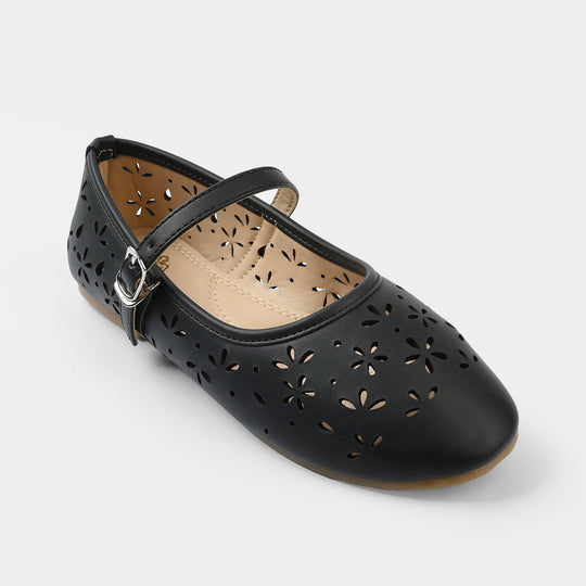 Girls Pumps BS-054-BLACK