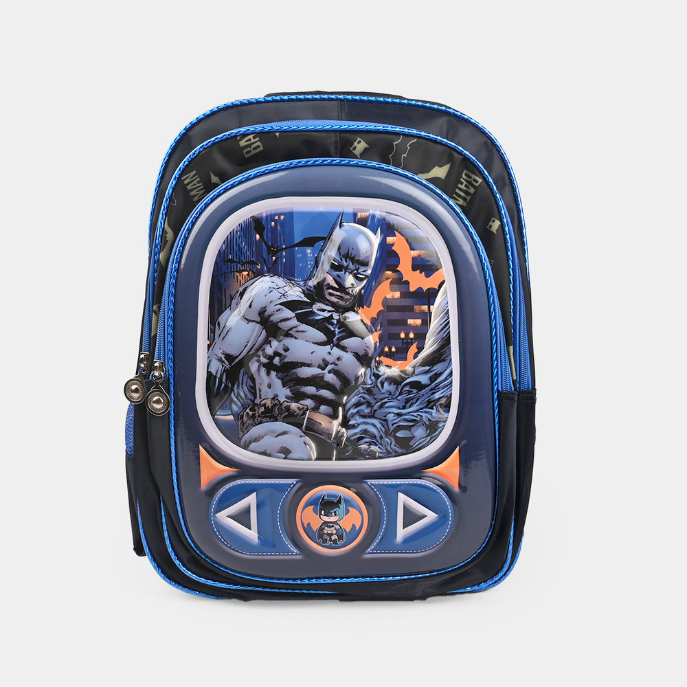 3D Embossed Character Kids School Bag/Backpack