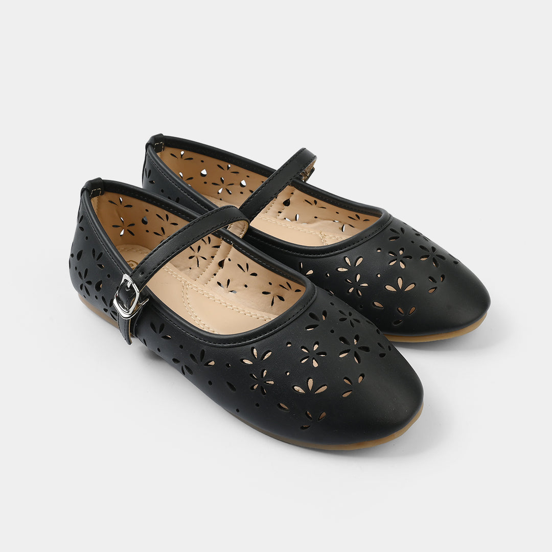 Girls Pumps BS-054-BLACK