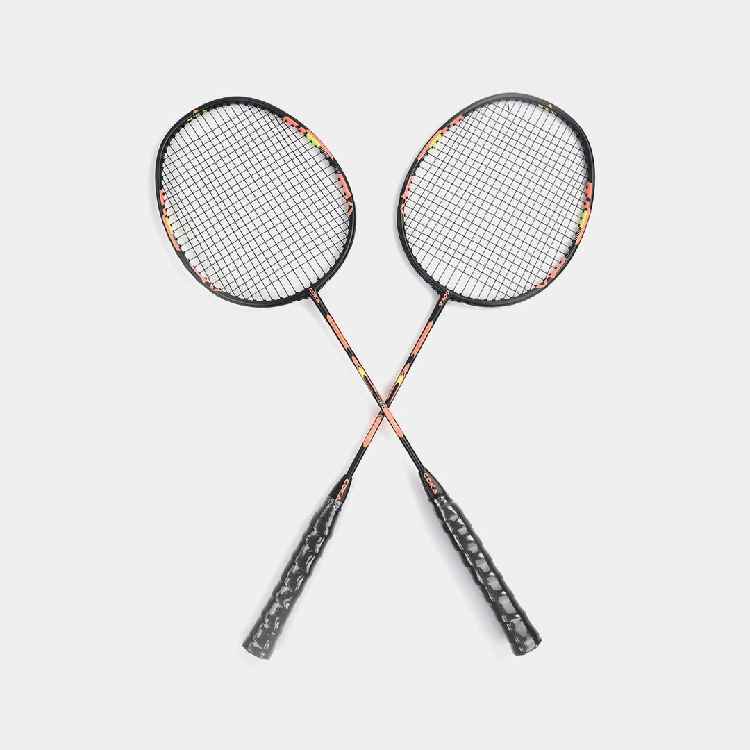 BADMINTON RACKET PAIR WITH CARRYING BAG