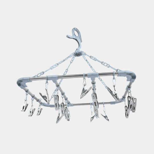 Baby Cloth Hanger With Clips