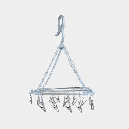 Baby Cloth Hanger With Clips