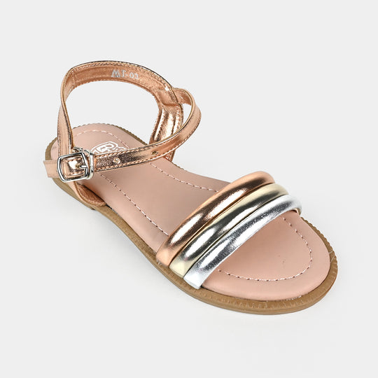 Girls Sandal MT-03-Champagne