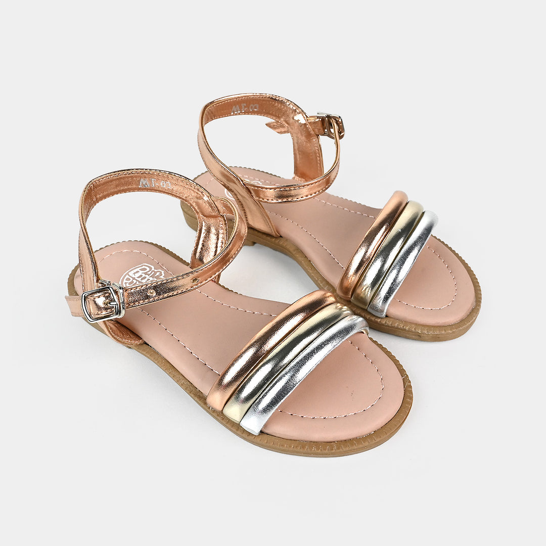 Girls Sandal MT-03-Champagne