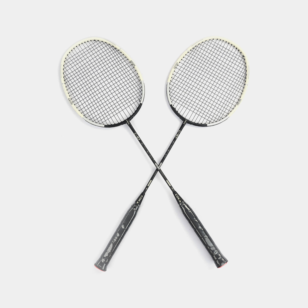 BADMINTON RACKET PAIR WITH CARRYING BAG
