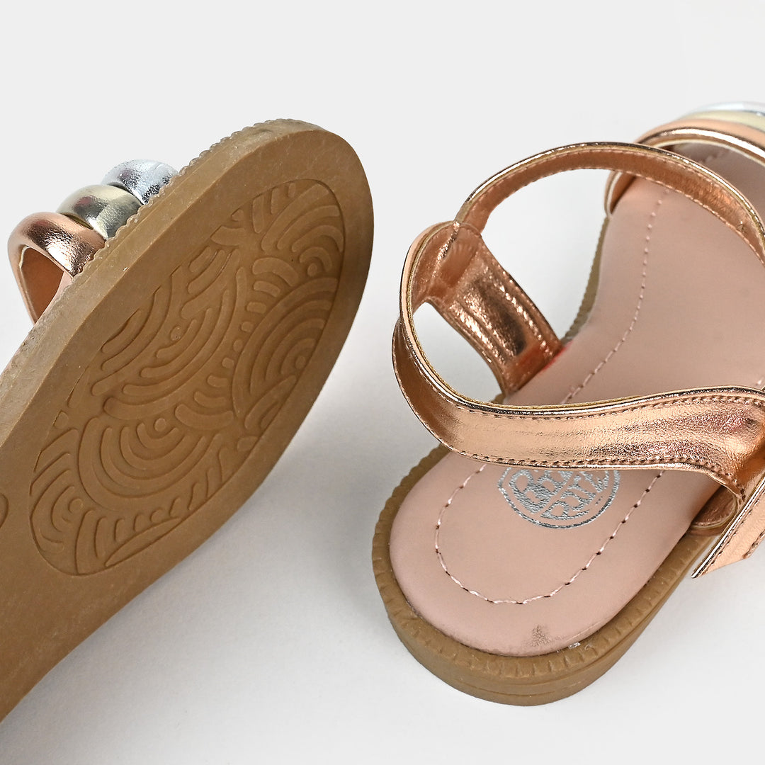 Girls Sandal MT-03-Champagne