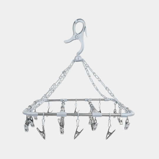 Baby Cloth Hanger With Clips