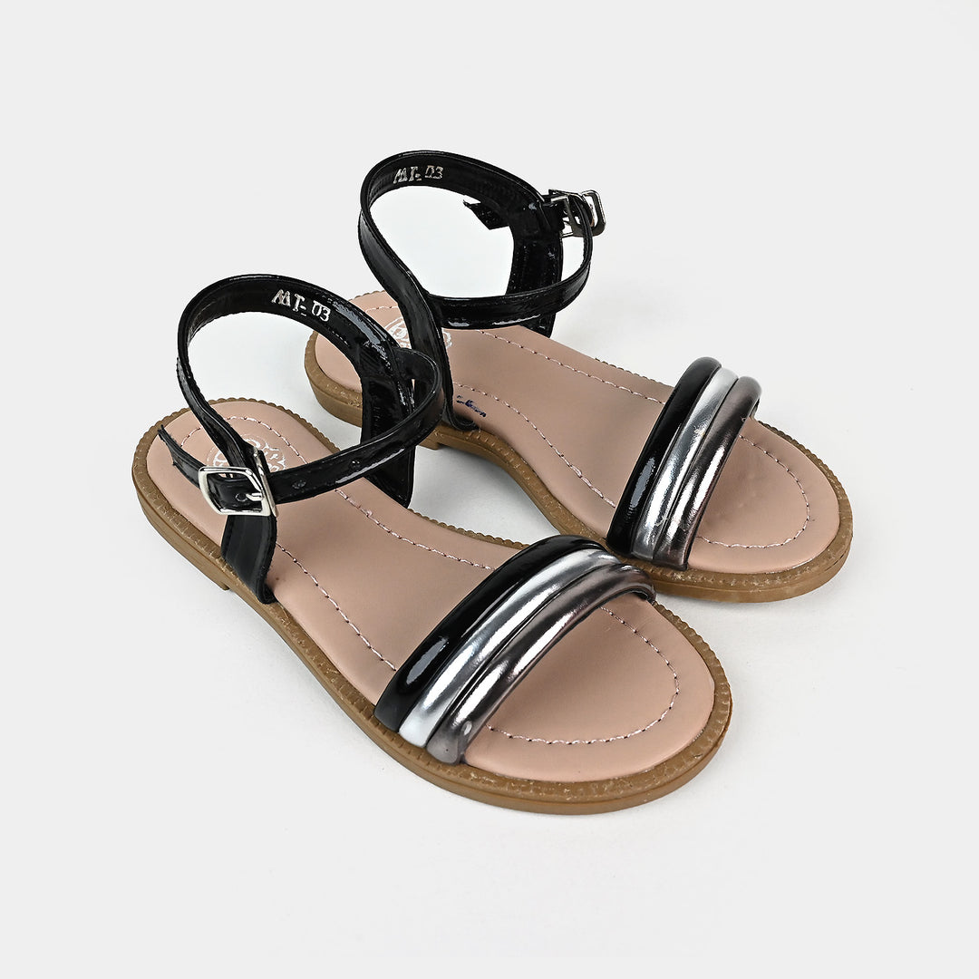 Girls Sandal MT-03-BLACK