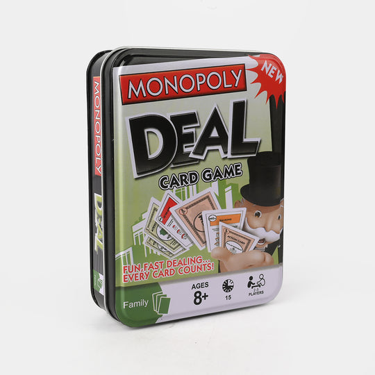Monopoly Deal Playing Cards Game