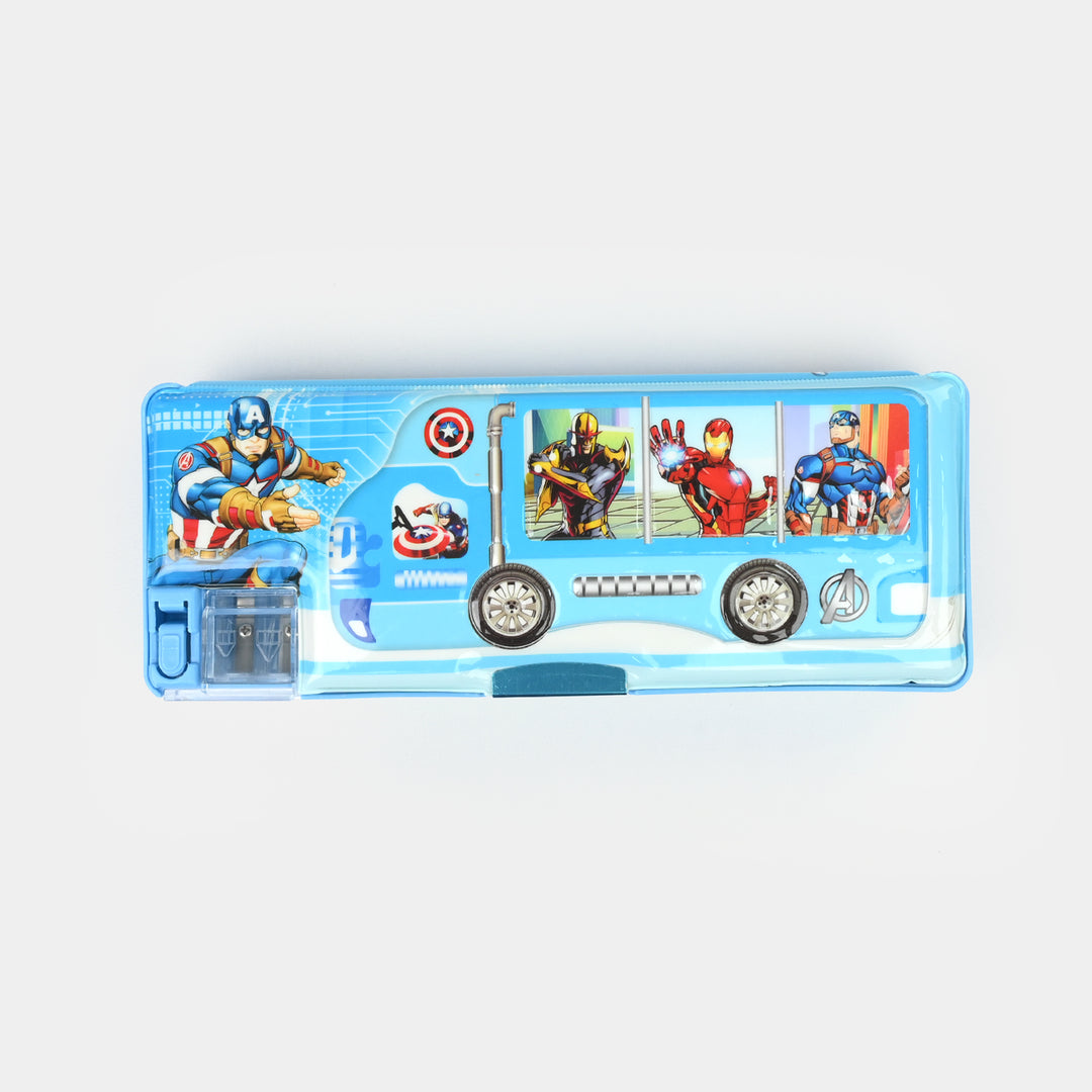 Double Sided Multi-functional Magnetic Pencil Box