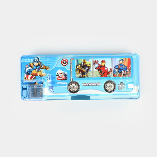 Double Sided Multi-functional Magnetic Pencil Box
