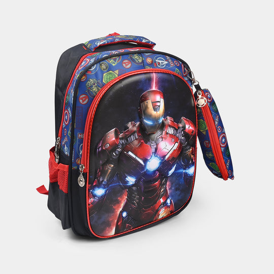 3D Embossed Character Kids School Bag/Backpack