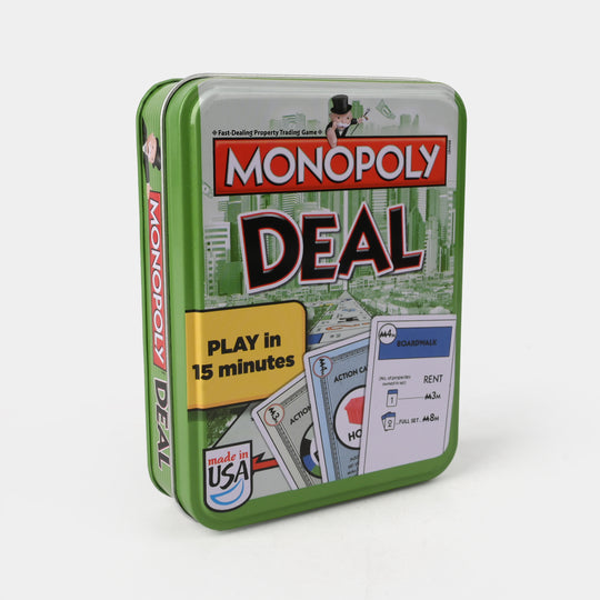 Monopoly Deal Playing Cards Game