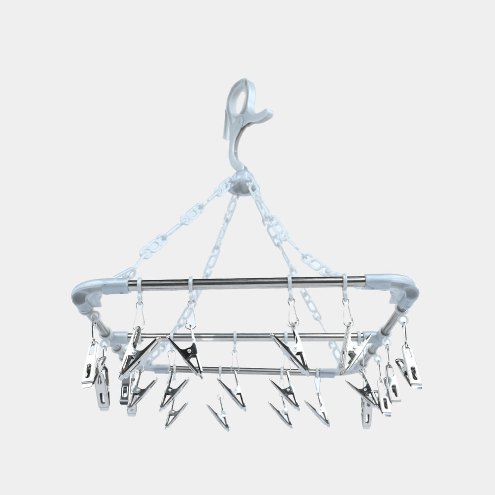 Baby Cloth Hanger With Clips
