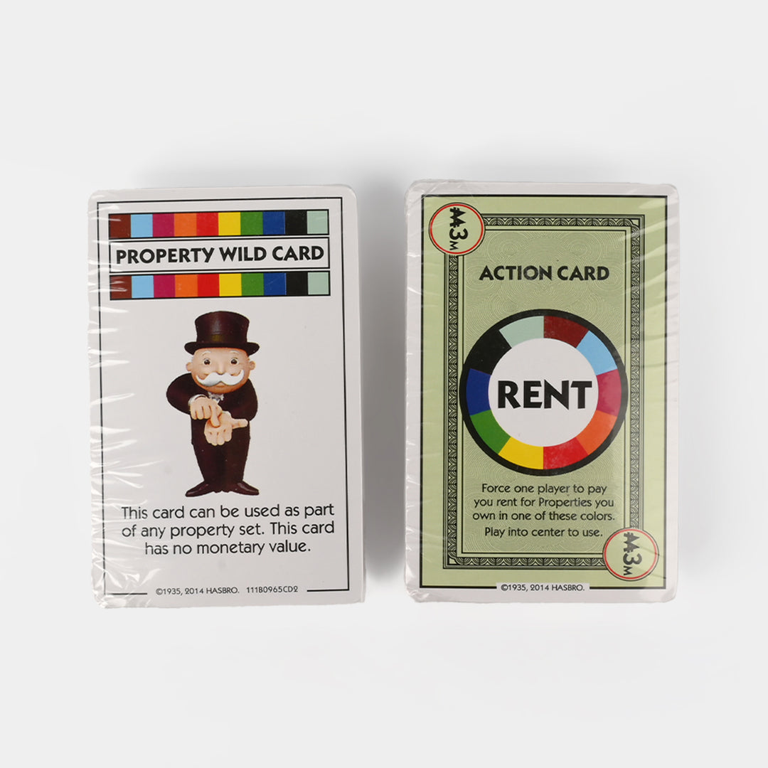 Monopoly Deal Playing Cards Game