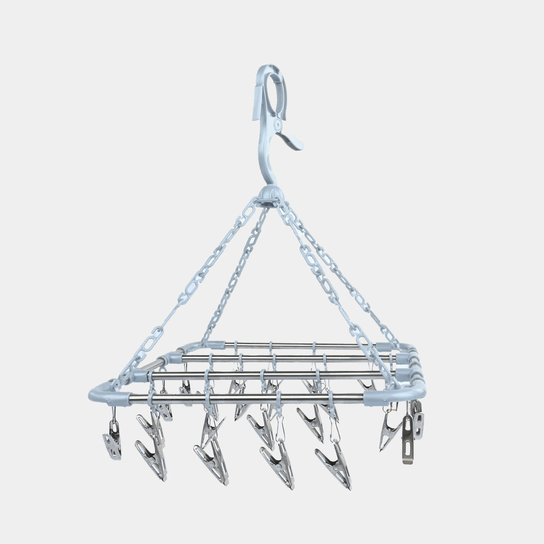 Baby Cloth Hanger With Clips