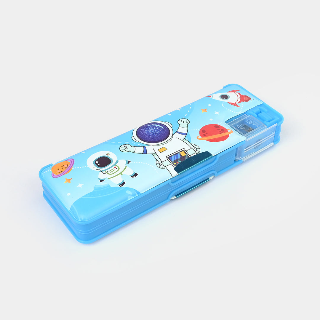 Double Sided Multi-functional Magnetic Pencil Box