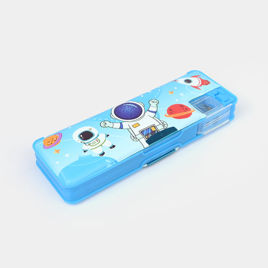Double Sided Multi-functional Magnetic Pencil Box