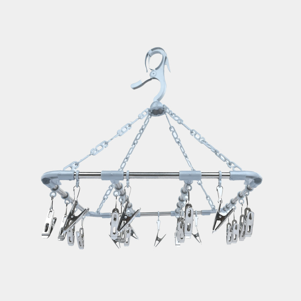 Baby Cloth Hanger With Clips