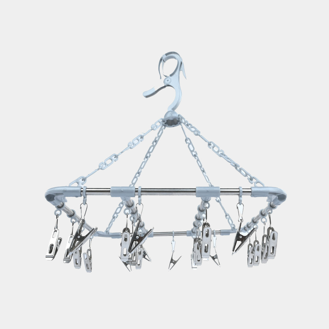Baby Cloth Hanger With Clips