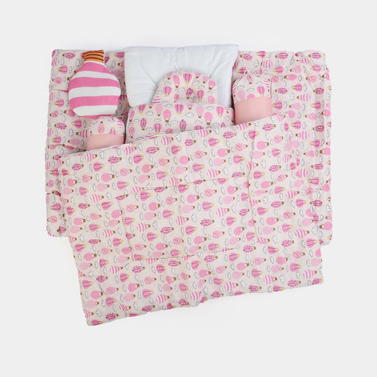 Infant Bedding Set 8PCs - Pink