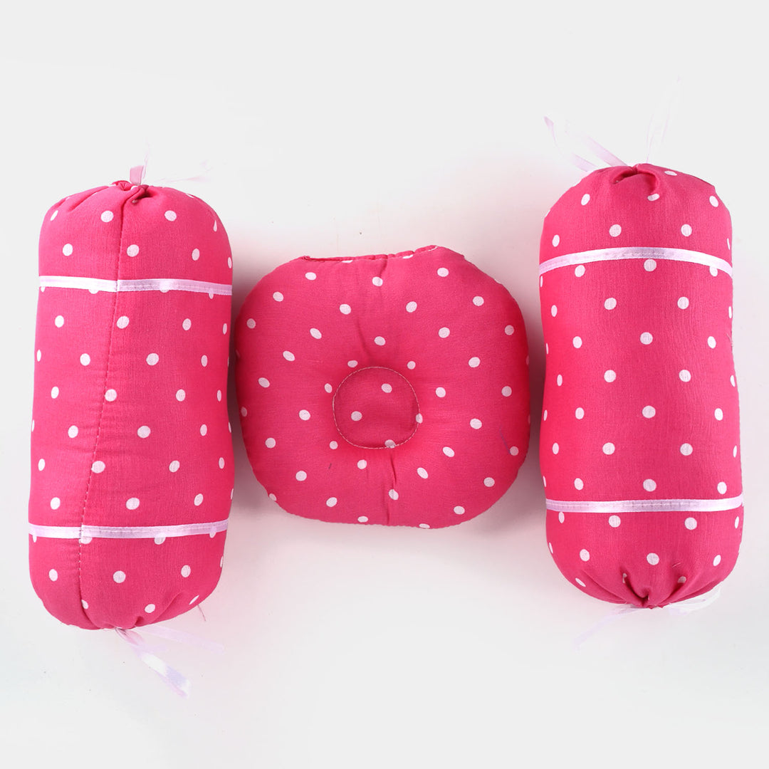 Pillow Set 3PCs | HOT PINK