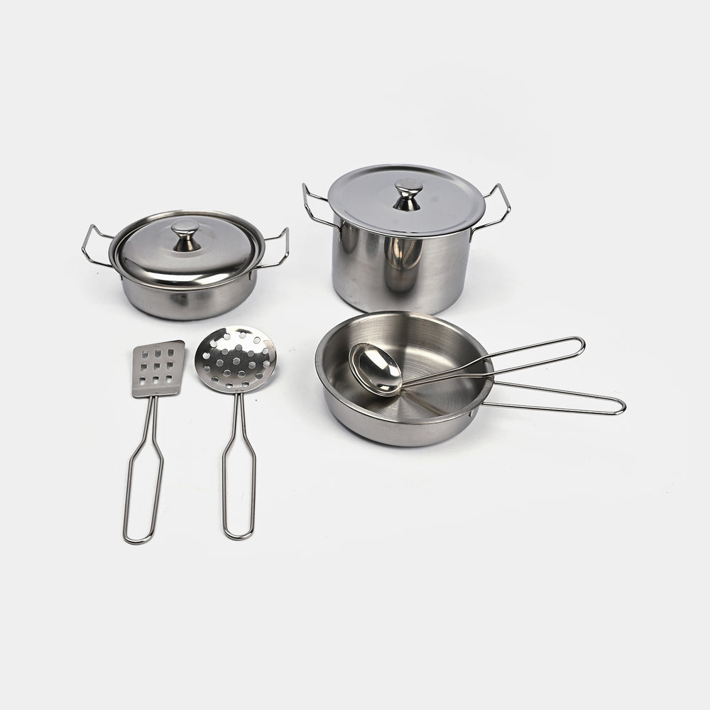 Stainless Steel Tableware Kitchen Set Toy For Kids