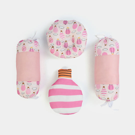 Infant Bedding Set 8PCs - Pink