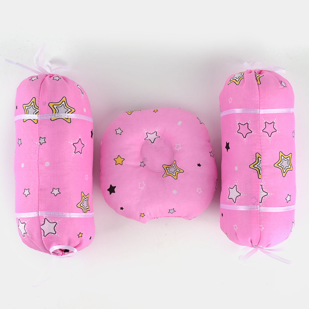 Pillow Set 3PCs | Pink