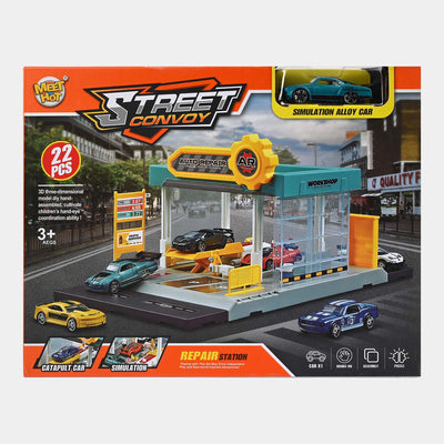 Auto Repair Station Play Set For Kids