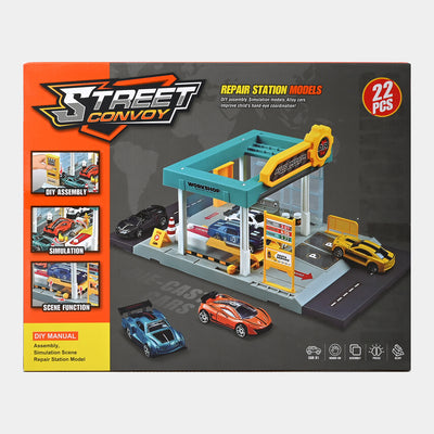 Auto Repair Station Play Set For Kids