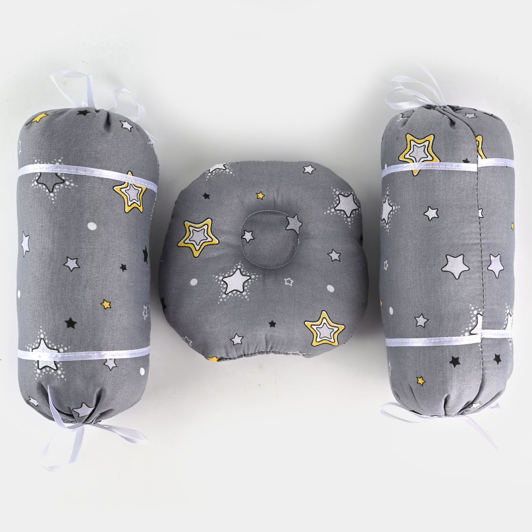 Pillow Set 3PCs | GRAY