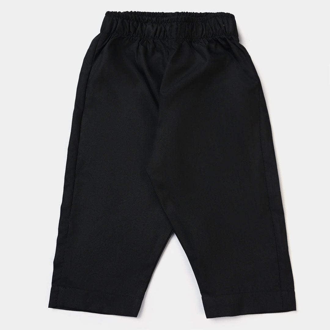 Infant Boys Poly Viscose Eastern Trouser Black