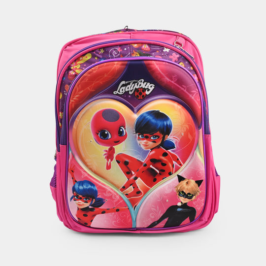 3D Embossed School Bag Set – 3-Piece Set with Blinking LED Lights