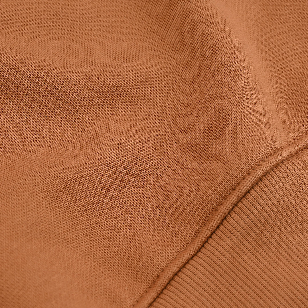 Boys Fleece Sweatshirt On Ground-Cashew