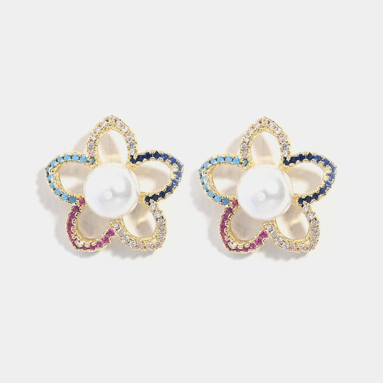 Elegant Stud Earrings for Girls