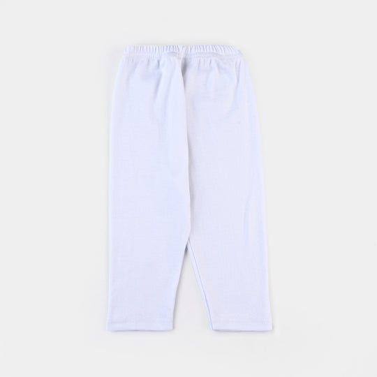 Night Suit Pure Cotton - White